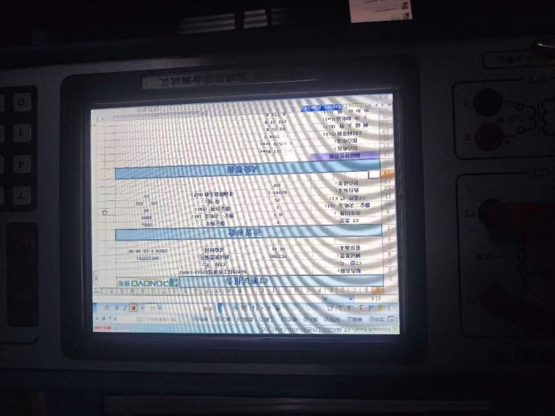 6kV2B段工作进线6201B电流互感器二次直阻，变比，极性，伏安特性，误差曲线，二次负载测试2