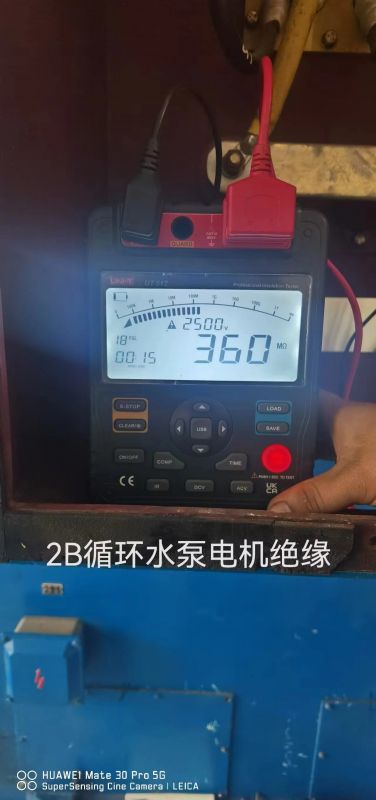 2B循环水泵电机绝缘