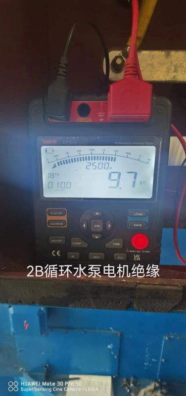 2B循环水泵电机绝缘2