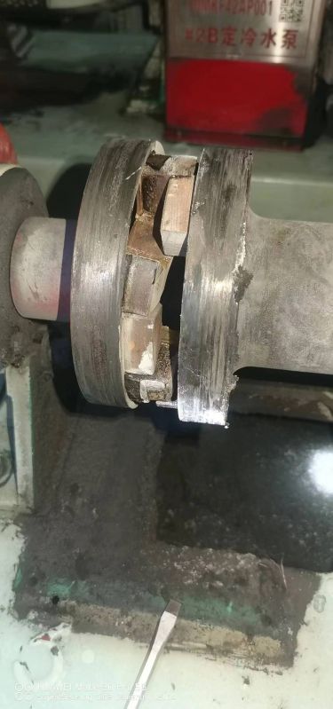 2A定冷水泵梅花垫老化破损（问题）