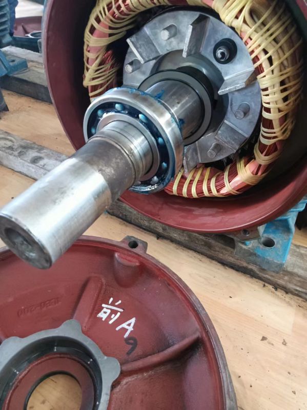 #2A EH油泵电机轴承安装1