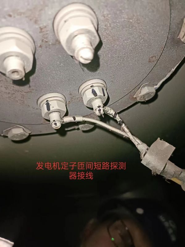 发电机定子匝间短路探测器接线